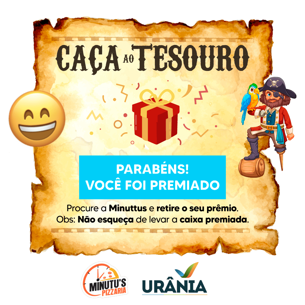 Premiado Ca A Ao Tesouro Prefeitura Municipal De Ur Nia