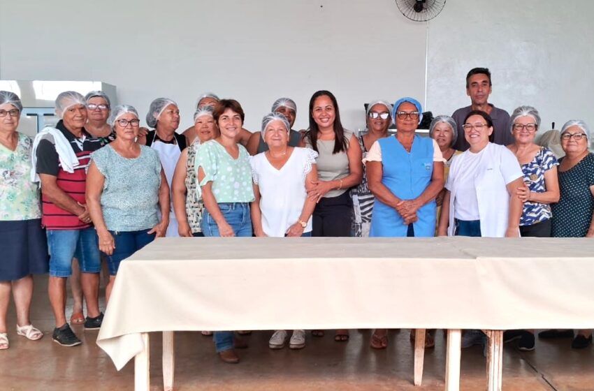  O SENAR/Sindicato Rural de Jales em parceria com a Prefeitura Municipal de Urânia promove curso de “Processamento de Temperos Caseiros.”