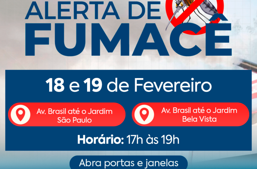  FUMACÊ CONTRA A DENGUE 🚨🦟